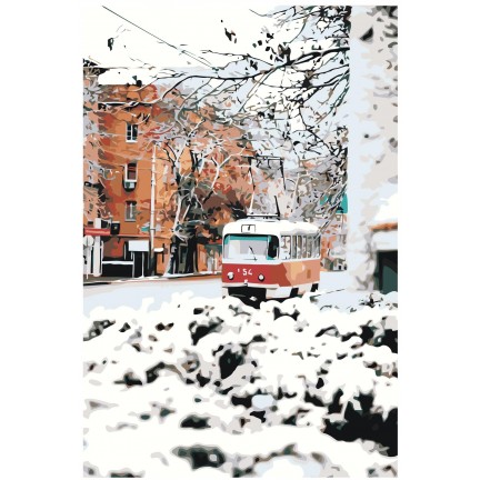 Maalaa numeroilla E.@Y-tram95411