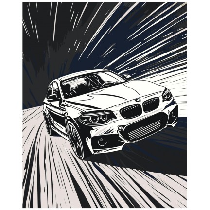 Maalaa numeroilla EVEE-BMW-0003