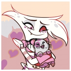 Maalaa numeroilla EVEE-hazbin-0023