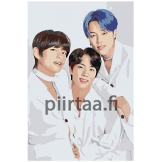 Maalaa numeroilla K-POP6
