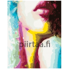 Maalaa numeroilla KTMK-abstractwoman