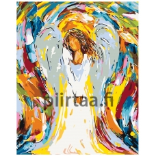 Maalaa numeroilla KTMK-angel01