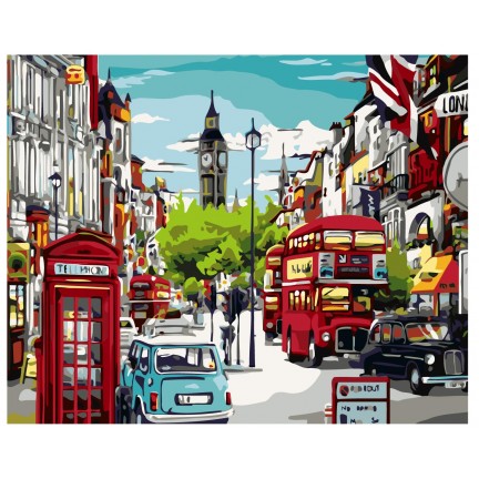 Maalaa numeroilla KTMK-london