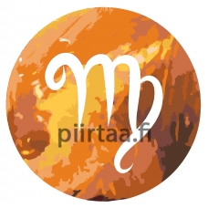 Maalaa numeroilla KTMK-virgo04sign