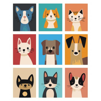 Maalaa numeroilla EVEE-art-0538 Maalaa numeroilla EVEE-art-0538