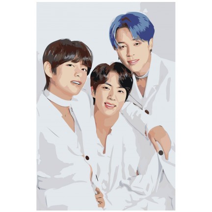 Maalaa numeroilla K-POP6 Maalaa numeroilla K-POP6