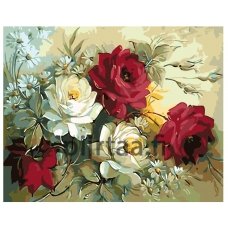 Maalaa numeroilla KTMK-flwrs01