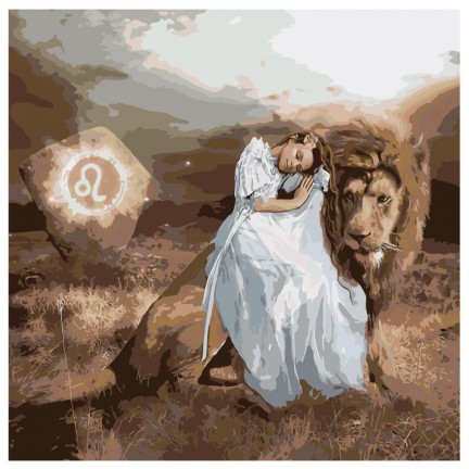 Maalaa numeroilla KTMK-lionsign01