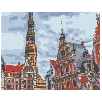 Maalaa numeroilla LV19