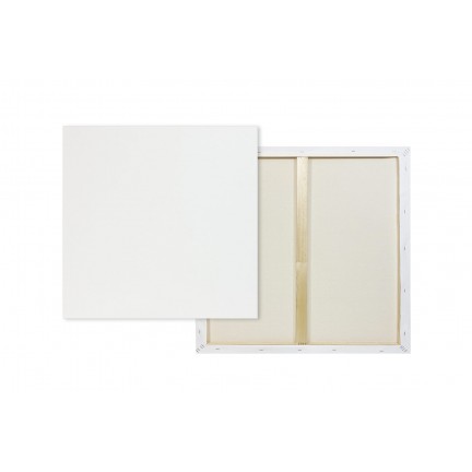 Puuvillakangas puukehyksessä